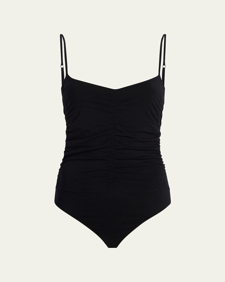 Shirred Bodysuit