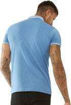 Thumbnail for your product : Brave Soul Mens Glover Polo Sky Blue Marl/Optic White