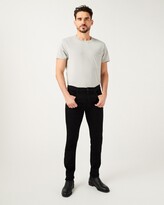 Thumbnail for your product : 7 For All Mankind Luxe Sport Paxtyn Skinny with Clean Pocket in Black