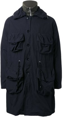 08sircus patch pocket hooded coat