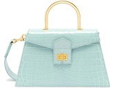 Thumbnail for your product : Apede Mod 'large Le Book' Croc-Embossed Leather Structured Bag