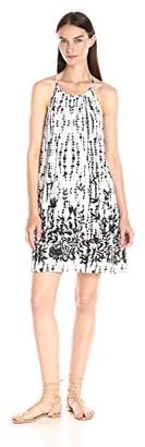 Lucky Brand Women's Floral Embroidered Dress