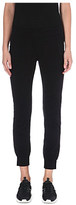 Thumbnail for your product : Norma Kamali Cropped jersey jogging bottoms