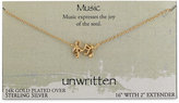 Thumbnail for your product : Unwritten Music Notes Pendant Necklace in 14k Gold-Plated Sterling Silver