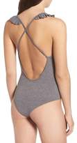 Thumbnail for your product : 4SI3NNA Ruffle Bodysuit