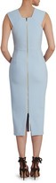 Thumbnail for your product : Roland Mouret Tikal Sleeveless Crepe Bodycon Dress