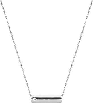 The Alkemistry Star Bar 9ct white gold and diamond necklace