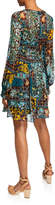 Thumbnail for your product : Nanette Lepore Cactus Flower V-Neck Long-Sleeve Dress
