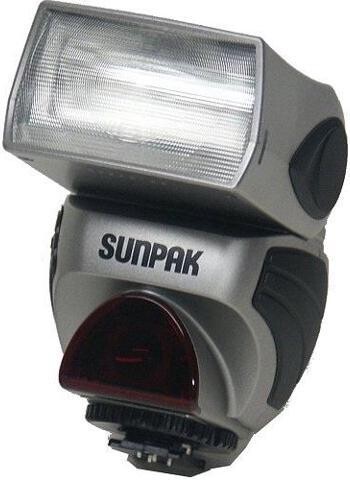 Sunpak PZ-40X II Power Zoom 40X NE-i D-TTL i-TTL Auto Flash for Nikon AF-D Silver