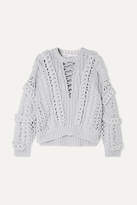 Thumbnail for your product : IRO Fresh Cable-knit Cotton-blend Sweater