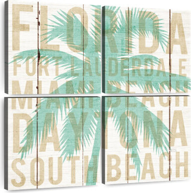 Ebern Designs Nicci Bon Voyage Florida Palm