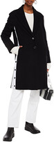 Thumbnail for your product : Love Moschino Snap-detailed wool-blend felt coat