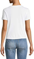 Thumbnail for your product : Alice + Olivia Cicely Classic CHAMP Graphic Print Tee