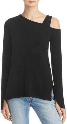 Aqua Cashmere Asymmetric One-Shoulder Sweater - 100% Exclusive