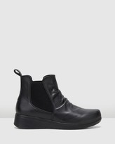 Thumbnail for your product : Hush Puppies Women's Black Flat Ankle Boots - The Boot - Size One Size, 5.5 at The Iconic