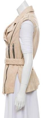 Isabel Marant Leather Belted Vest