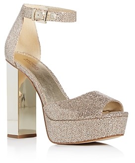 michael kors harper platform sandals