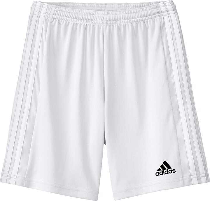adidas Boys' Squadra Shorts, XS, White