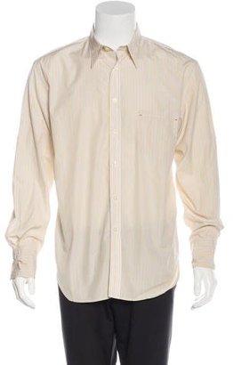 Paul Smith Striped Button-Up Shirt