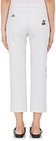 Thumbnail for your product : Mira Mikati Women's Patch-Embroidered Cotton Crop Pants