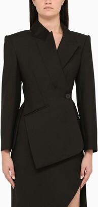 【送料&関税込】Alexander McQueen Asymmetric Blazer Alexander McQueen Asymmetric blazer | RegalFille |