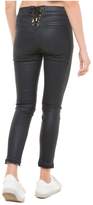 Thumbnail for your product : Juicy Couture Coated Denim Back Lace-Up Jegging
