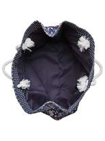 Thumbnail for your product : Jeanswest FLORA BEACH BAG-Deep Iris/White-00