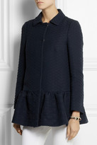 Thumbnail for your product : RED Valentino Cotton-blend jacquard coat