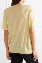 Thumbnail for your product : Prada Wool Sweater - Pastel yellow