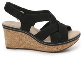 annadel pearl wedge sandal