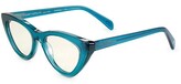 Thumbnail for your product : Colors In Optics Ronnie 52MM Cat Eye Blue Light Eyeglasses