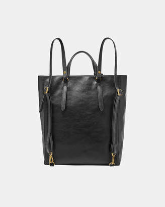 Fossil Camilla Black Backpack