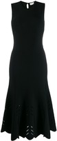 Thumbnail for your product : Alexander McQueen Flared Hem Midi Dress