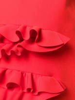 Thumbnail for your product : MSGM ruffle detail shift dress