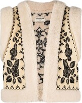 Thumbnail for your product : Zadig & Voltaire Feti shearling waistcoat