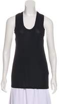 Thumbnail for your product : Alice + Olivia Sleeveless Scoop Neck Top Black Sleeveless Scoop Neck Top