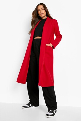 red coat boohoo
