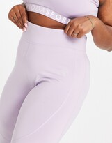 Thumbnail for your product : Pink Soda Plus Rezi sports leggings in lilac