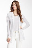 Thumbnail for your product : Magaschoni Open Front Long Sleeve Cardigan