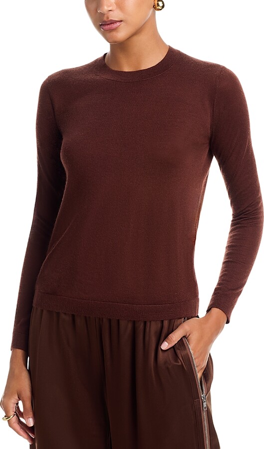 Co Long Sleeved Cashmere Crewneck Top