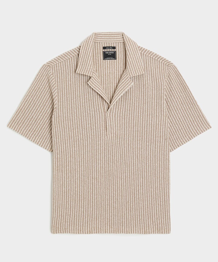 Todd Snyder Relaxed Boucle Montauk Polo