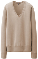 Thumbnail for your product : Uniqlo WOMEN Extra Fine Merino V Neck Sweater