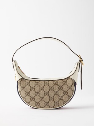 Gucci Beige GG Supreme Coated Canvas Ophidia Small Square Shoulder Bag -  Yoogi's Closet