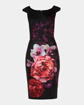 Thumbnail for your product : Ted Baker SEMANJ Splendour print bodycon dress