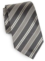 Thumbnail for your product : HUGO BOSS Striped Silk Tie