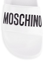 Thumbnail for your product : Moschino Logo Pool Slides