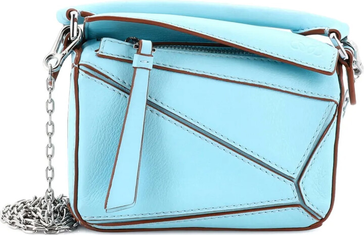 Loewe Pre-Owned Puzzle Bag Leather Nano crossbody bag