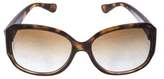Thumbnail for your product : Dolce & Gabbana Polarized Tortoiseshell Sunglasses