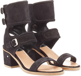 Thumbnail for your product : Laurence Dacade Suede Block Heel Sandals