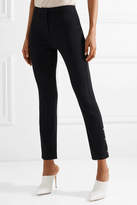 Thumbnail for your product : Jason Wu Embellished Stretch-woven Straight-leg Pants - Black